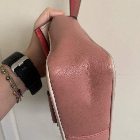 Reed Krakoff leather Crossbody Bag Neutrals & Pink Leather - Picture 7 of 11